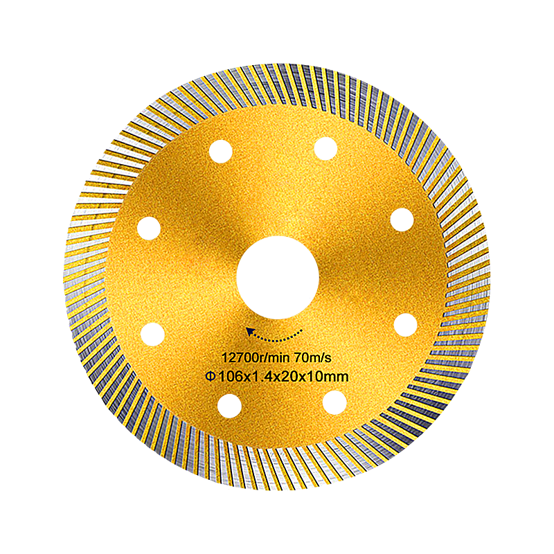 106mm Golden Ceramic Saw Blade