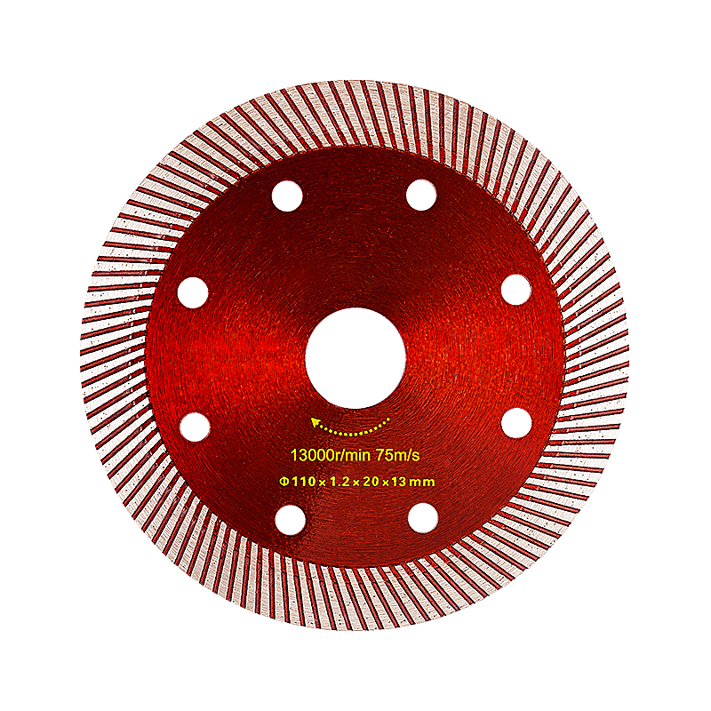 110mm Red Ceramic Saw Blade