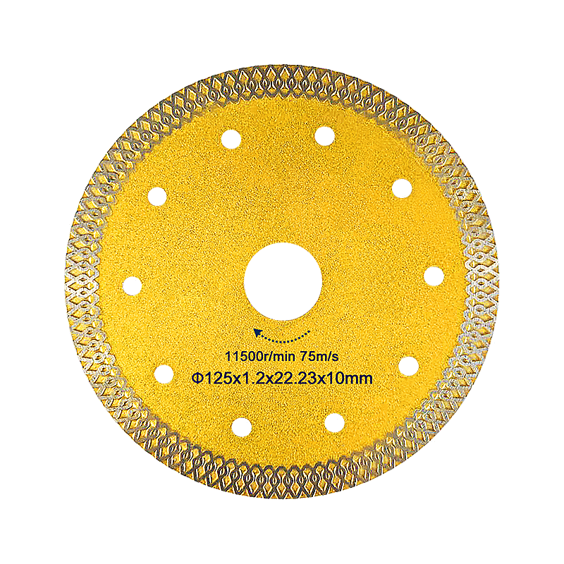 125mm Golden Mesh Turbo Ceramic Saw Blade