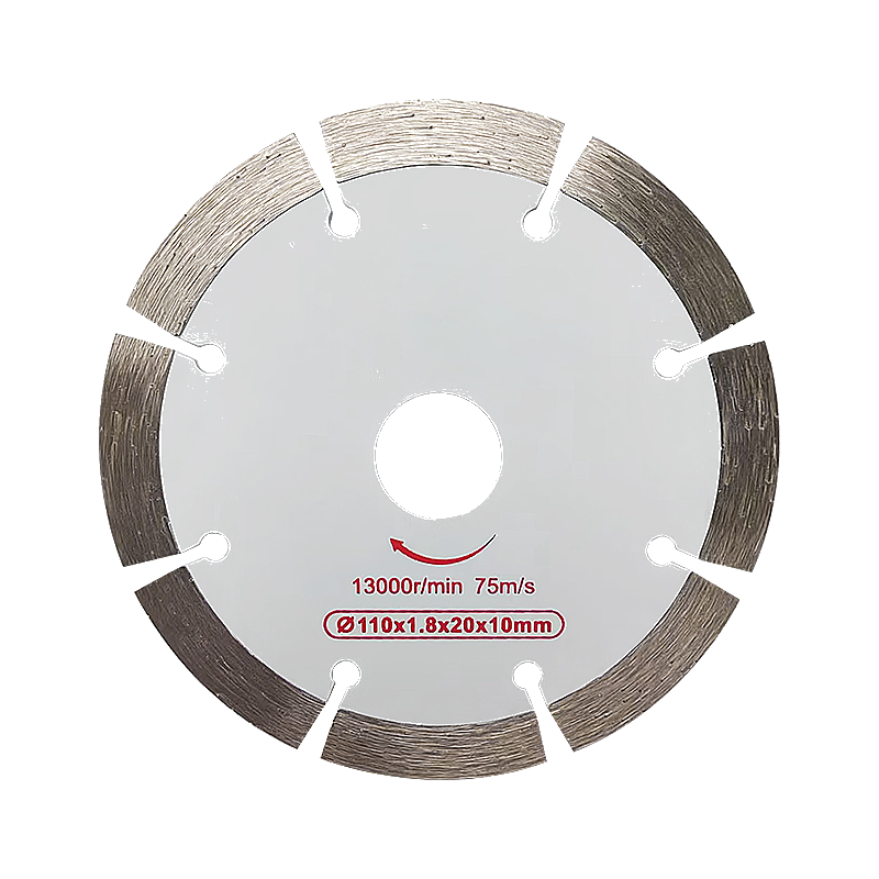110mm Silver Segmented Dry Cutting Blade