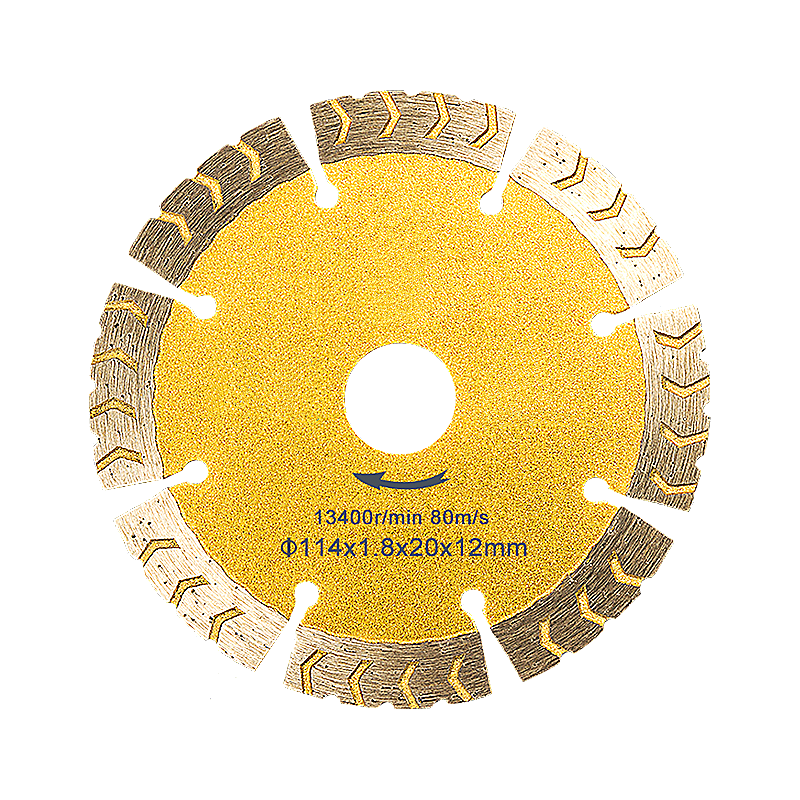 114mm Golden Turbo Dry Cutting Blade
