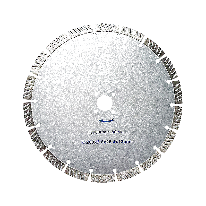 260mm Silver Turbo Dry Cutting Blade