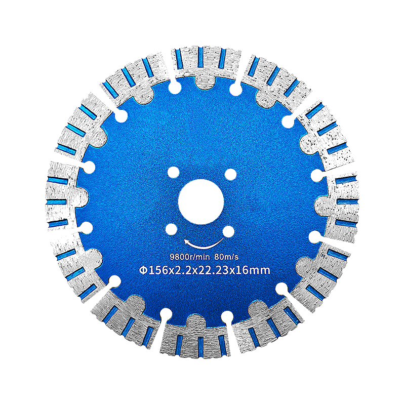 156mm Blue Turbo Protected Tooth Grooving Cutter