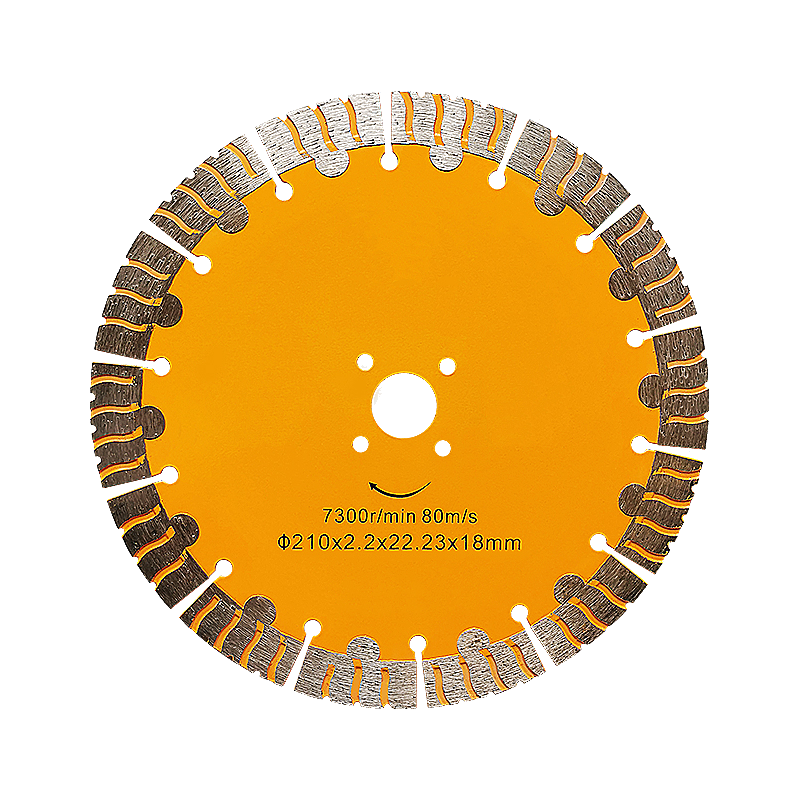 210mm Orange Turbo Protected Tooth Grooving Cutter