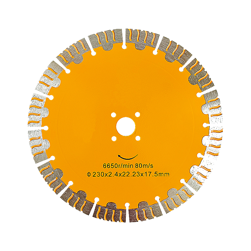 230mm Orange Turbo Protected Tooth Grooving Cutter